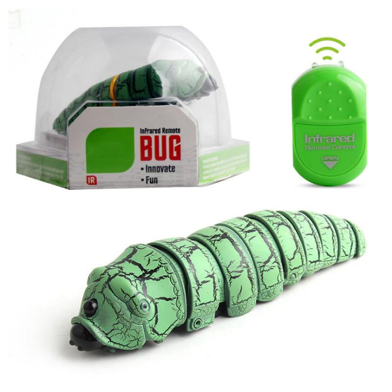 Infrared Remote Control Induction Insect Toys Simulation Worm Trick Prank Animal Toys For Children Gifts