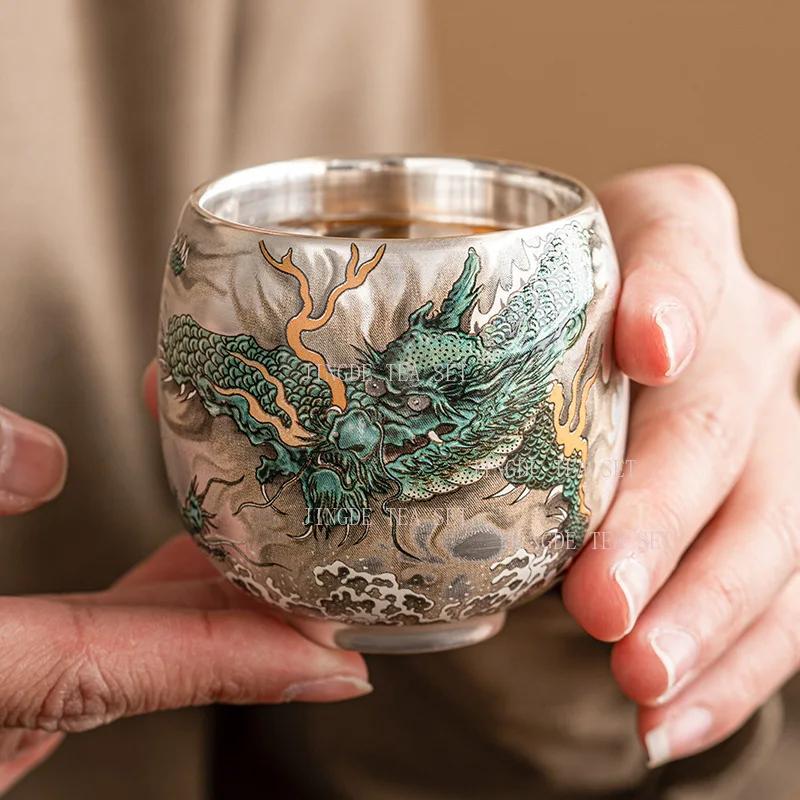 

High-quality Dragon Tea Cup, High-grade Exquisite Tea Cup, Cup-type Tea Set, Master Cup and Single Cup Gift Box. 100ml