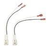 4Pcs Car Door Speaker Wire Harness Adaptor Cable 72-7300 For Kia Hyundai