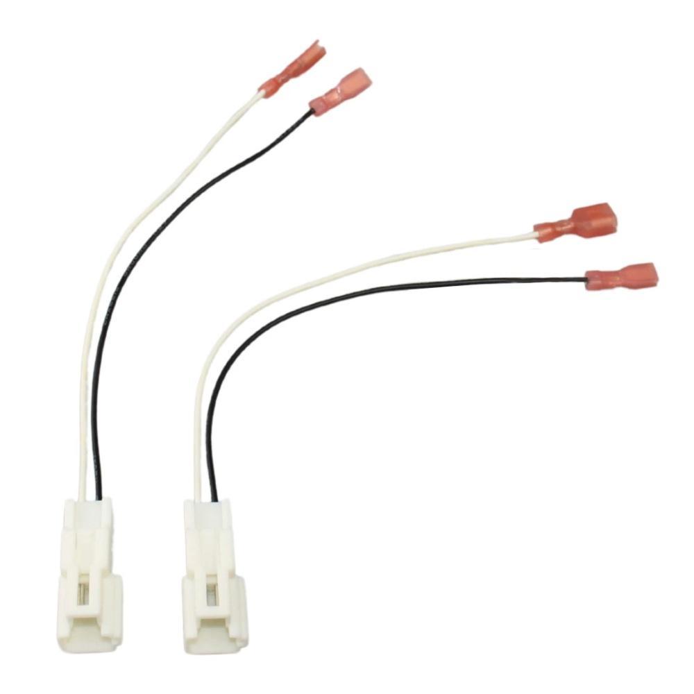 4Pcs Car Door Speaker Wire Harness Adaptor Cable 72-7300 For Kia Hyundai