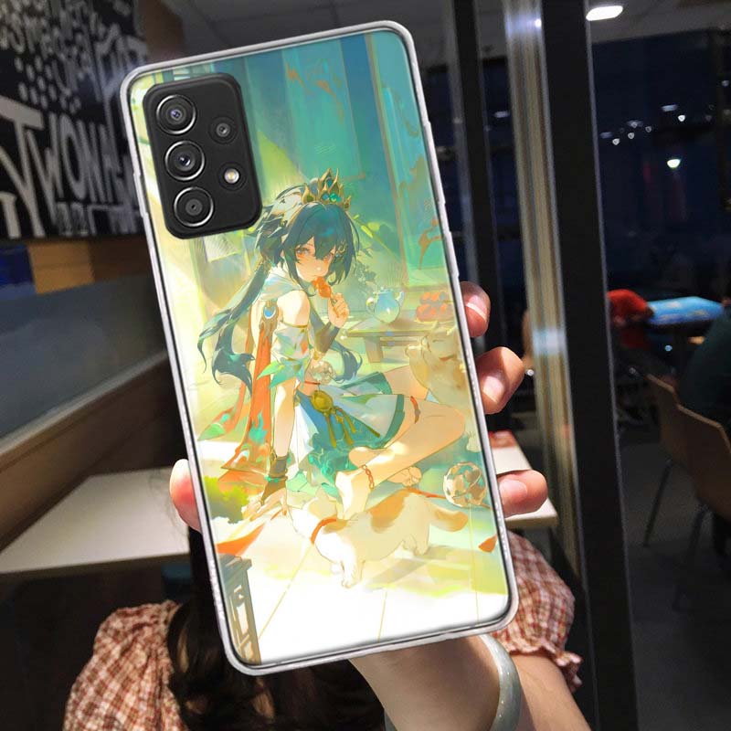 Star Rail Yunli Phone Case for Samsung A54 A57 A37 A17 A14 A15 A12 A24 A34 A55 A35 A25 A52S A07 A05S A04S A22 A32 A72 Galaxy Not