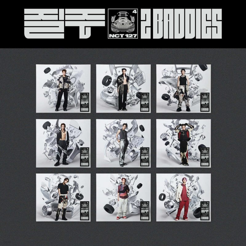 

NCT 127 4th Album - 2 Baddies [Digipack Ver.] [1 out of 9 covers randomly sent]