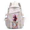Sac à dos imprimé Demon Slayer pour adolescent étudiant Rentrée scolaire Sac à livres Femme Grande capacité Imperméable Sac de voyage