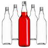Glass Bottle 700ml With Silver Cap 5pcs.