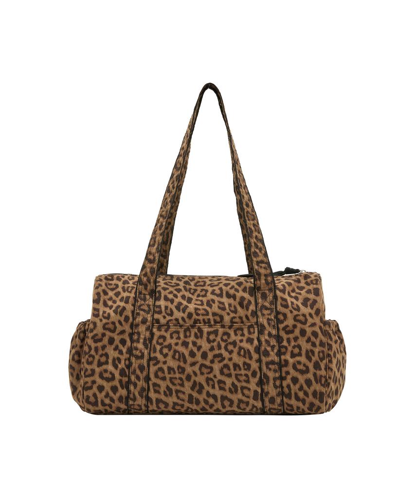 Jestina Ballo Leopard Md Boston Shoulder Br (Jhneha6Bf115Br260)