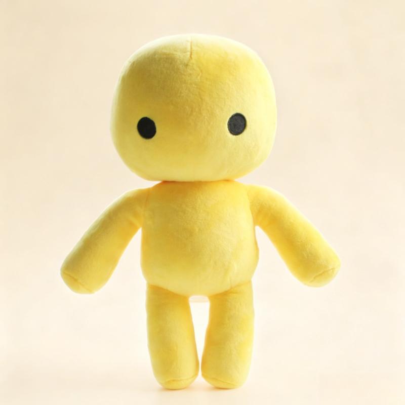 Wobbly Life Plush Yellow Man and Green Octopus Soft Stuffed Dolls Wobbly Life Game Characters Plushies for Fans Kids Birthday Gift Home Decoration