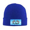 Checkered Flags Race Car Flag Unisex Women Knitted Hat Adult Knit Beanie For Fall Winter Knit Hat Cap