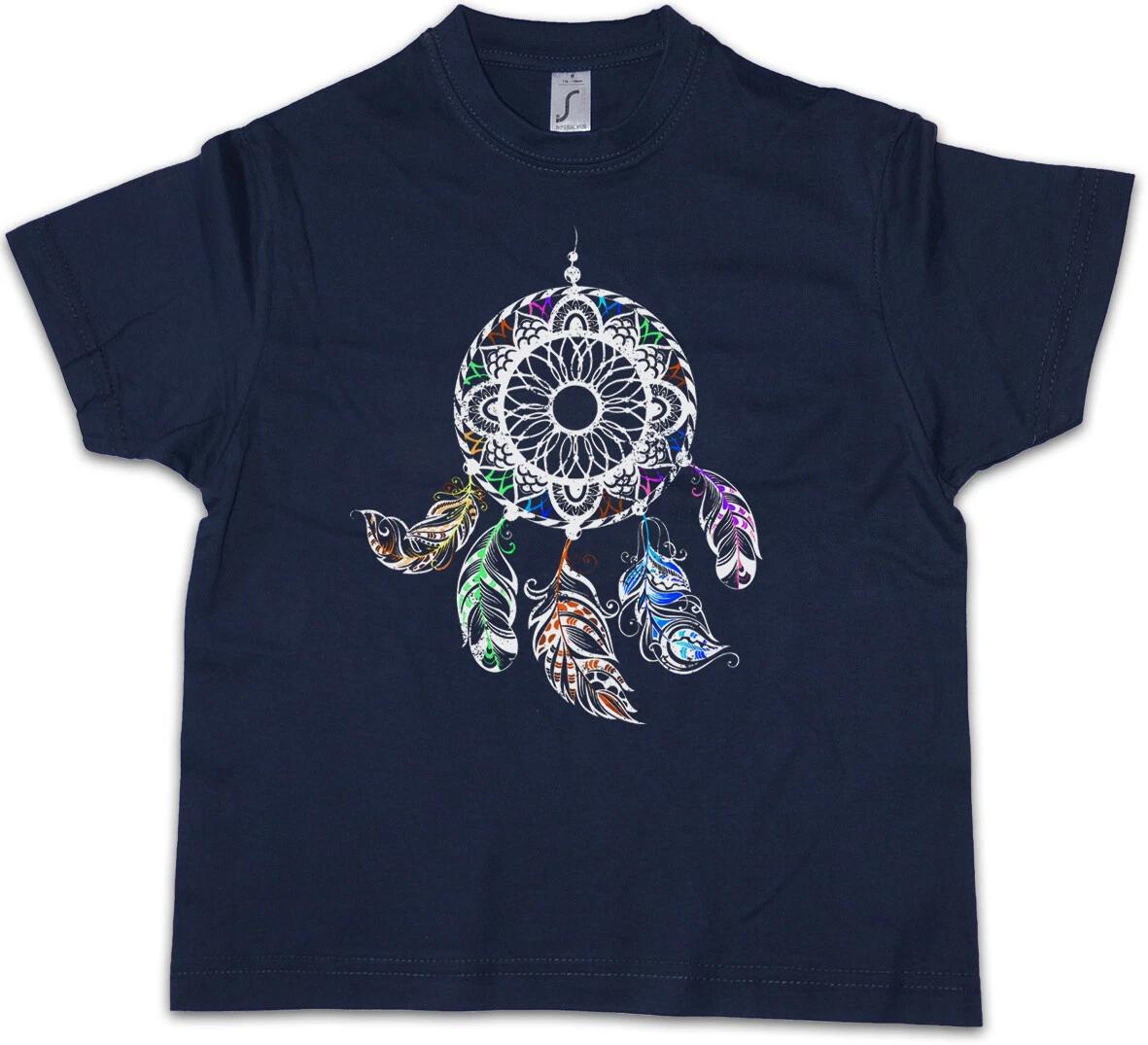 DREAMCATCHER II Kids Boys T-Shirt Apache dream catcher Native Dreamcatcher- 140