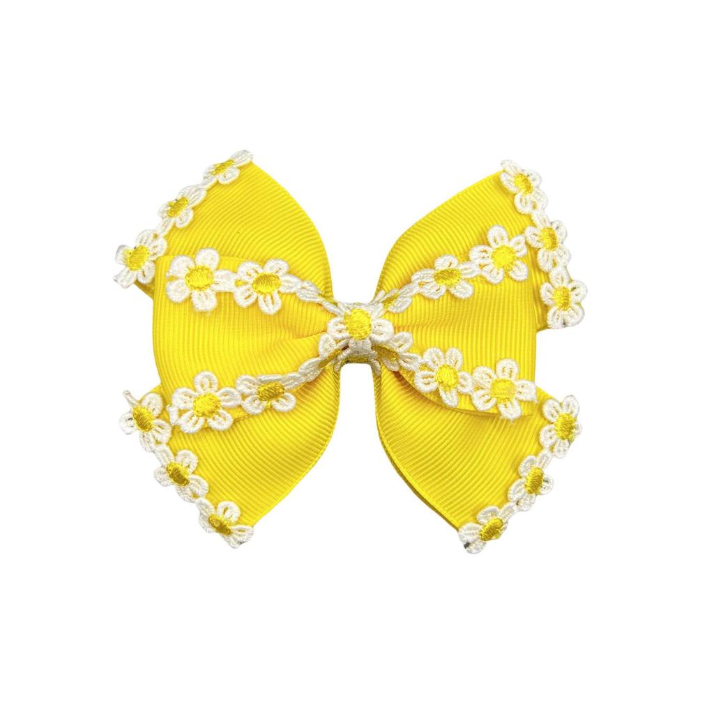 Multisport Heart Bow Hair Clip for Kids