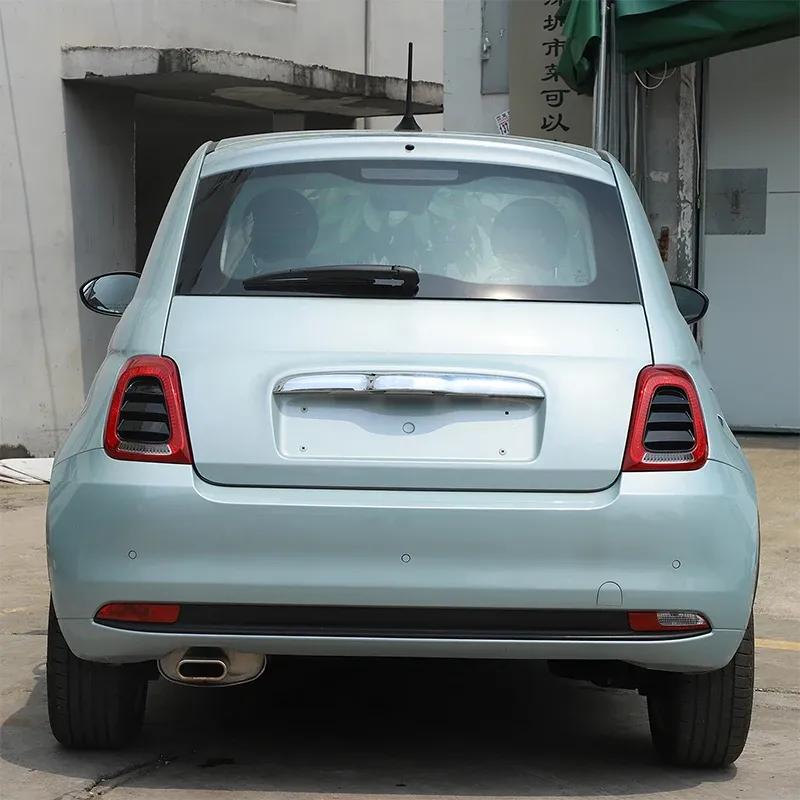 For Fiat Abarth 500 595 695 2016-2024 ABS Carbon Fiber Car Rear Tail Light Decorative Panel Cover Car Accessories
