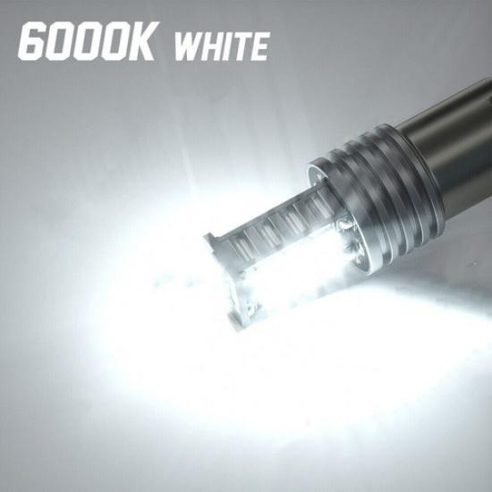 2x 15-SMD white LED Front Turn Signal Light DRL Bulbs For Chevy C1500/K1500