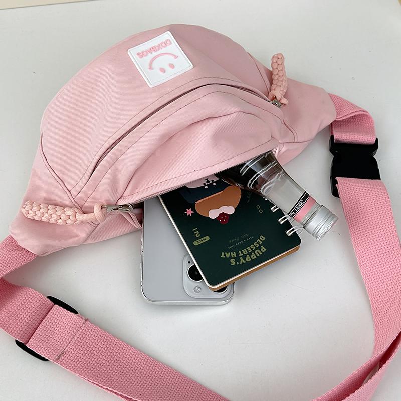 Sports Large Capacity Chest Bag Student Crossbody Bag Women's Waist Bag