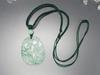 Stone Street Phoenix Carving High-Quality Jadeite Natural Stone Necklace Noble Queen Amulet
