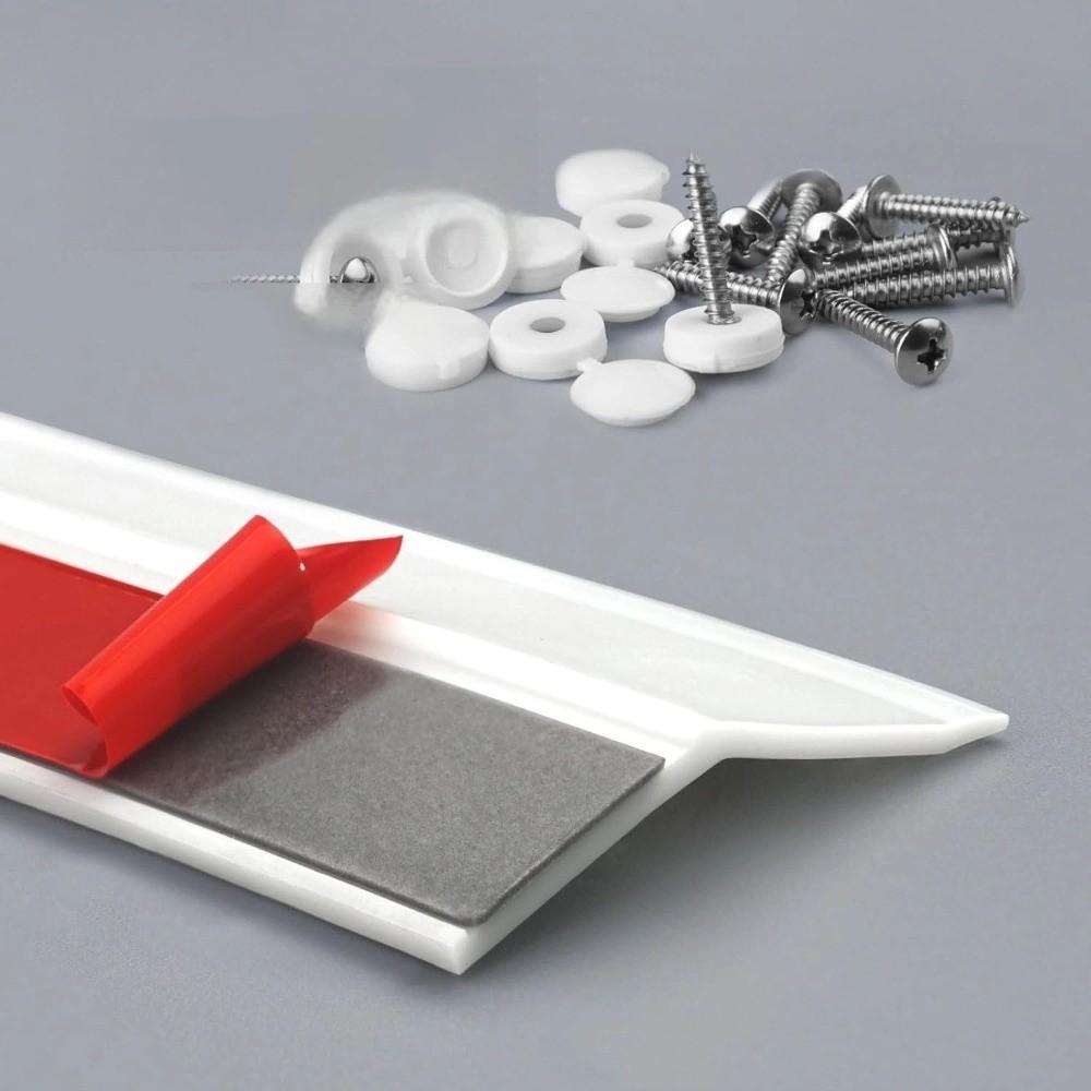 300cm Garage Door Sealing Strip TPE Easy Installation Weatherproof Blocker Sealer Flexible Door Frame Rubber Strip Window