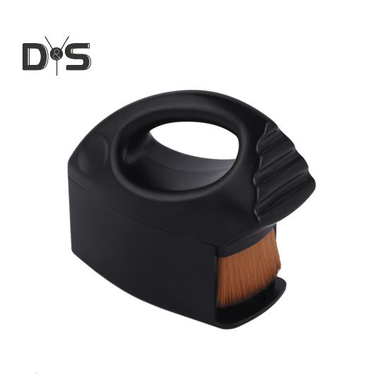 Tire Shine Brush Štětiny z mikrovlákna Snadné uchopení Čisticí kartáč na rukojeť pro čištění detailů auta.