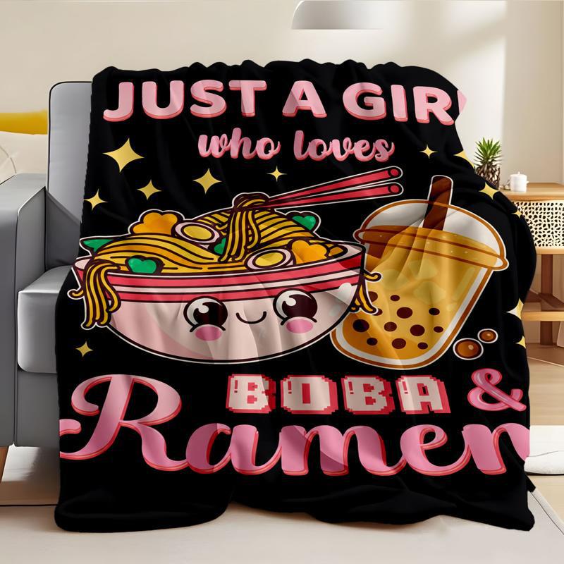 Custom Cartoon Unicorn Blanket: Living Room, Bed, Baby Quilt; Ideal for Air Conditioning, Naps, and More.