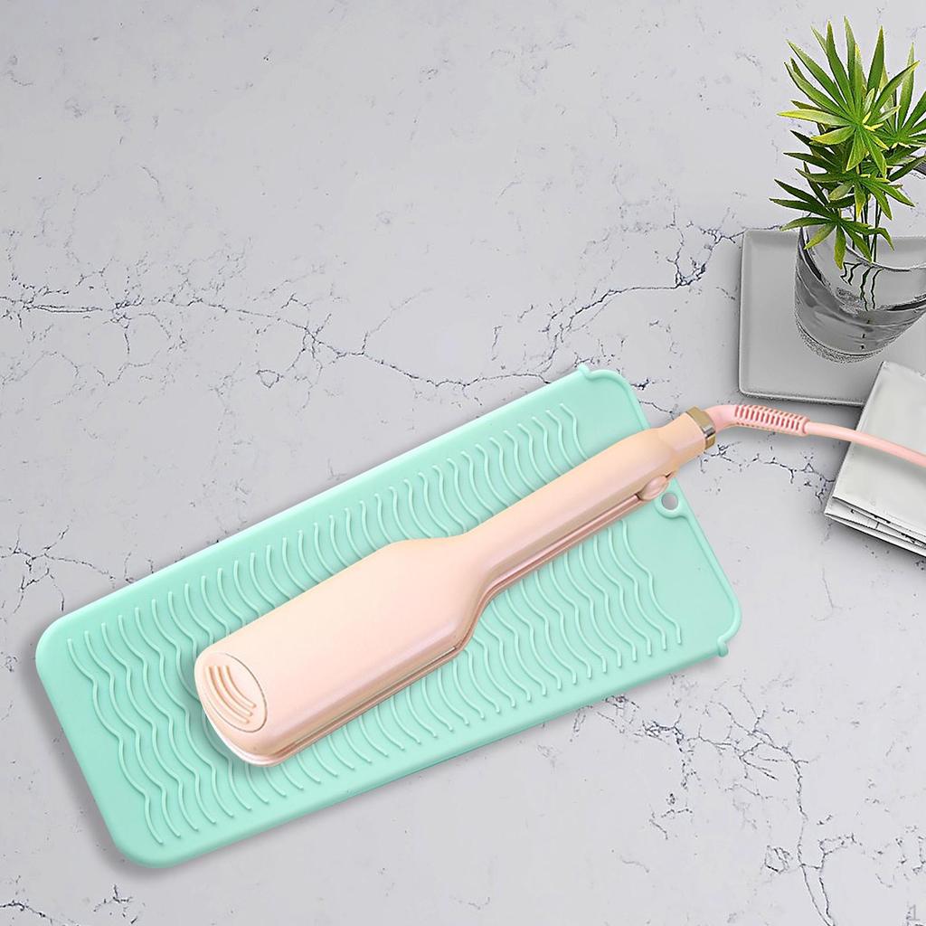 Barber Heat Resistant Silicone Case for Hair Straightener Travel Bag