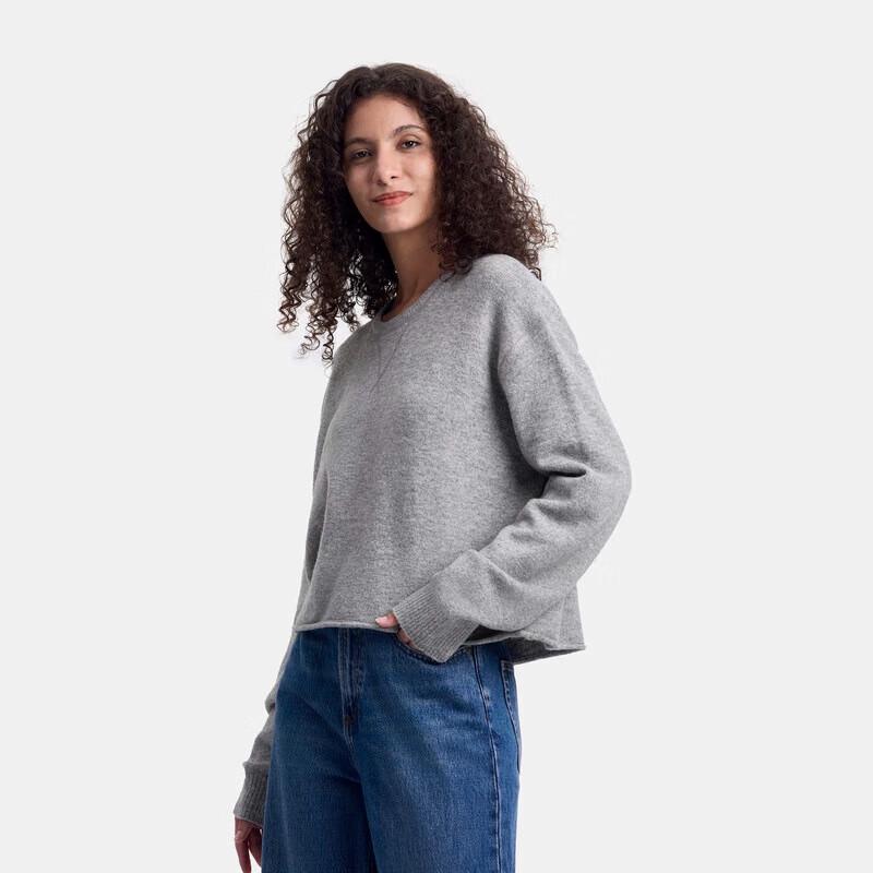 Gap Women's Ribbed Crewneck Knit Sweater