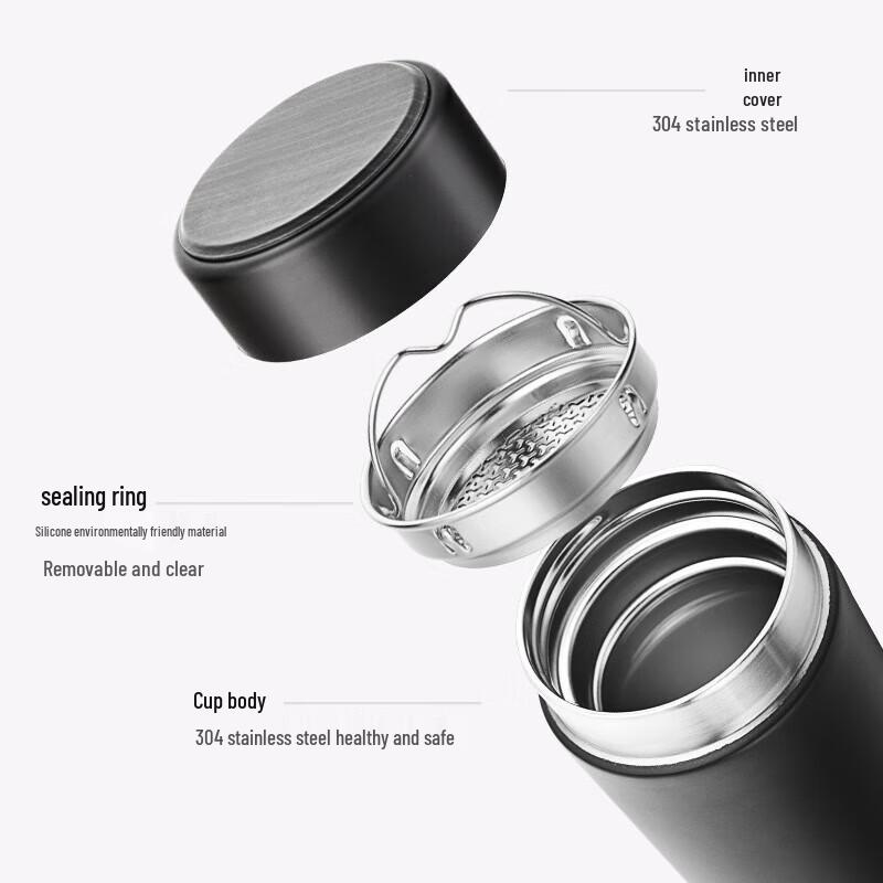Lu Feng Lai 316 Stainless Steel Insulated Mug & Automatic Umbrella Business Gift Set
