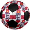 England Football Size 5 Soccer Ball, Machine-Stitched PVC, Durable & High Bounce, All Ages Fit, Fan Merchandise, Matches & Outdoor Use.