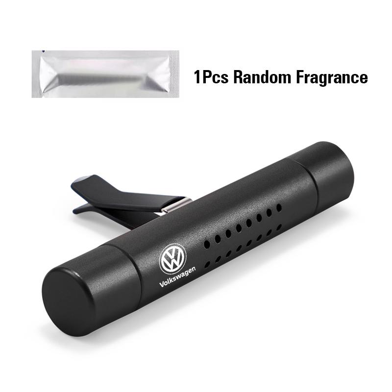 Car Air Outlet Fragrance Clip Air Freshener Auto Accessories For Volkswagen VW Polo Golf T5 Caddy T4 Touran GTI Passat Scirocco ze9