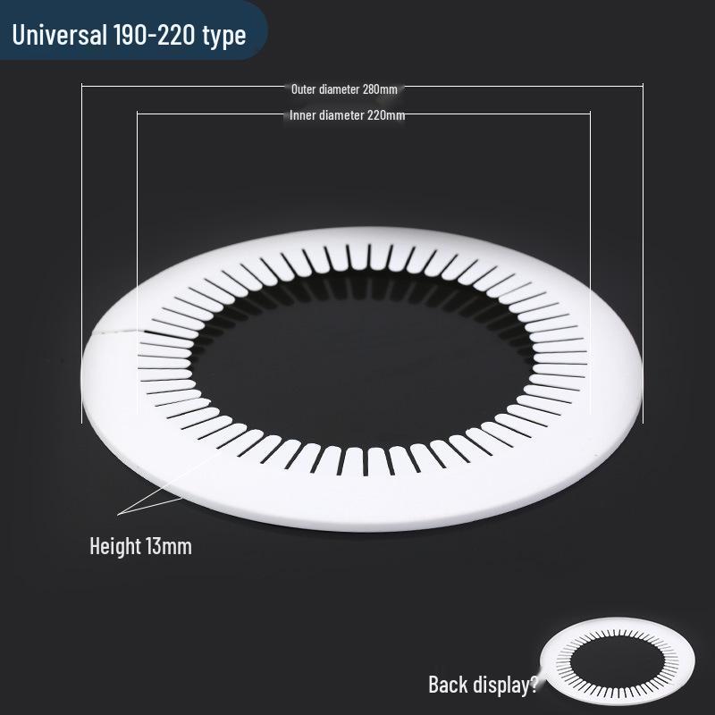 Decorative Pipe Cover Ring for Air Conditioning and Heating Valves