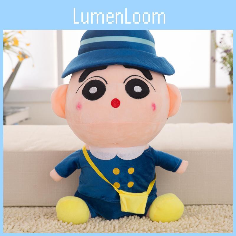 Uniform School Creyon Shin Chan Plush Toy Stuffed Doll Decoration Gift Kids