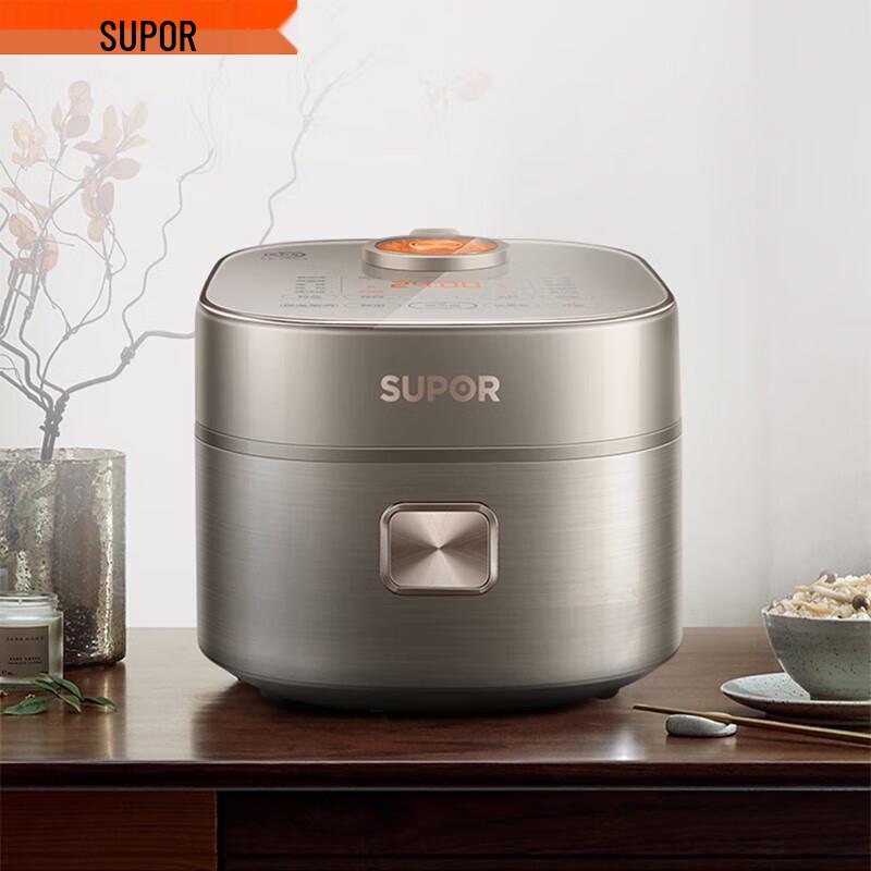SUPOR 3L IH Rice Cooker with Spherical Inner Pot CN plug (adapter included)