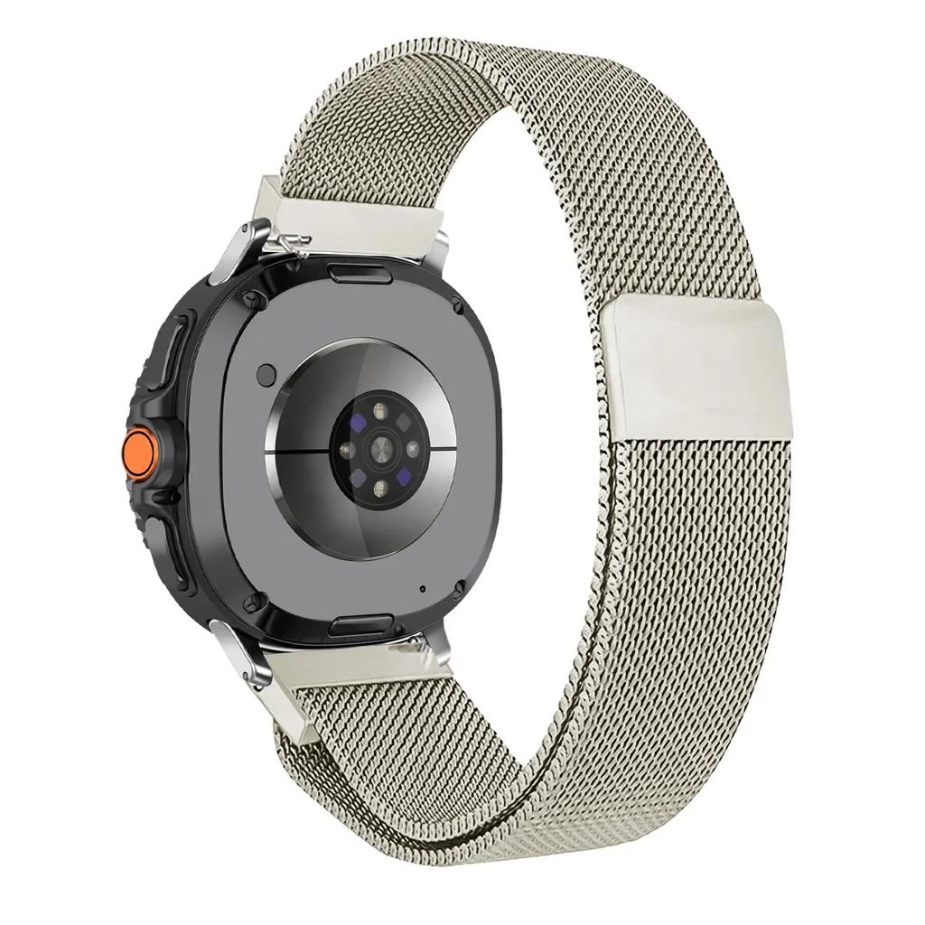 Metal Milanese Strap For Samsung Galaxy Watch 8 Classic 8 40 44mm Magnetic Milan 7 Ultra 2025 Stainless Steel Bracelet WatchBand