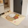 Anime M-MashiMaro Floor Mat Flannel Door Mat Non-Slip Absorbent Washable Indoor Home Rug