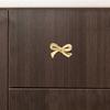 2 Pcs Brass Butterfly Bow Pull Dresser Knob Cabinet Door Handle Drawer Knob Wardrobe Handle Furniture Knob Kitchen Knob For