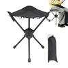 Portable Folding Chairs Swivel Camping Chair Fishing Stool Hiking Gear Aluminum Alloy Fishing Chair Outdoor Furniture Chairs