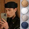 2026 New Summer Straw Fedoras Hats for Women Hostess Fashion Pillbox Hat Millinery Fascinator Designer Beret Hats Painter's Hat