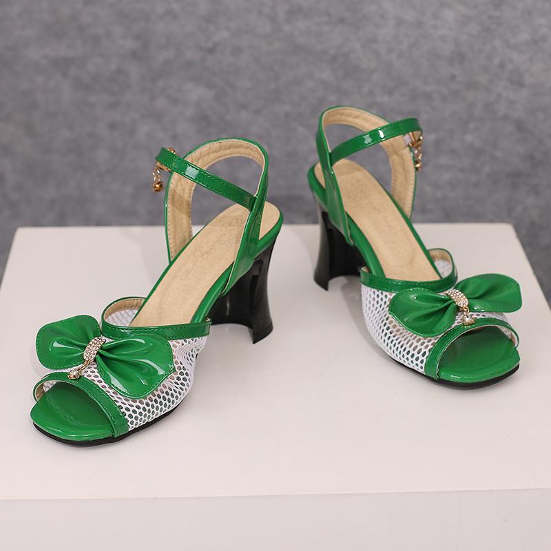 Fashion Elegant Sandals Women Summer Shoes 2024 High Heels White Black Flip Flops Casual Party Shoes Female Large Size 44 50 Footwear