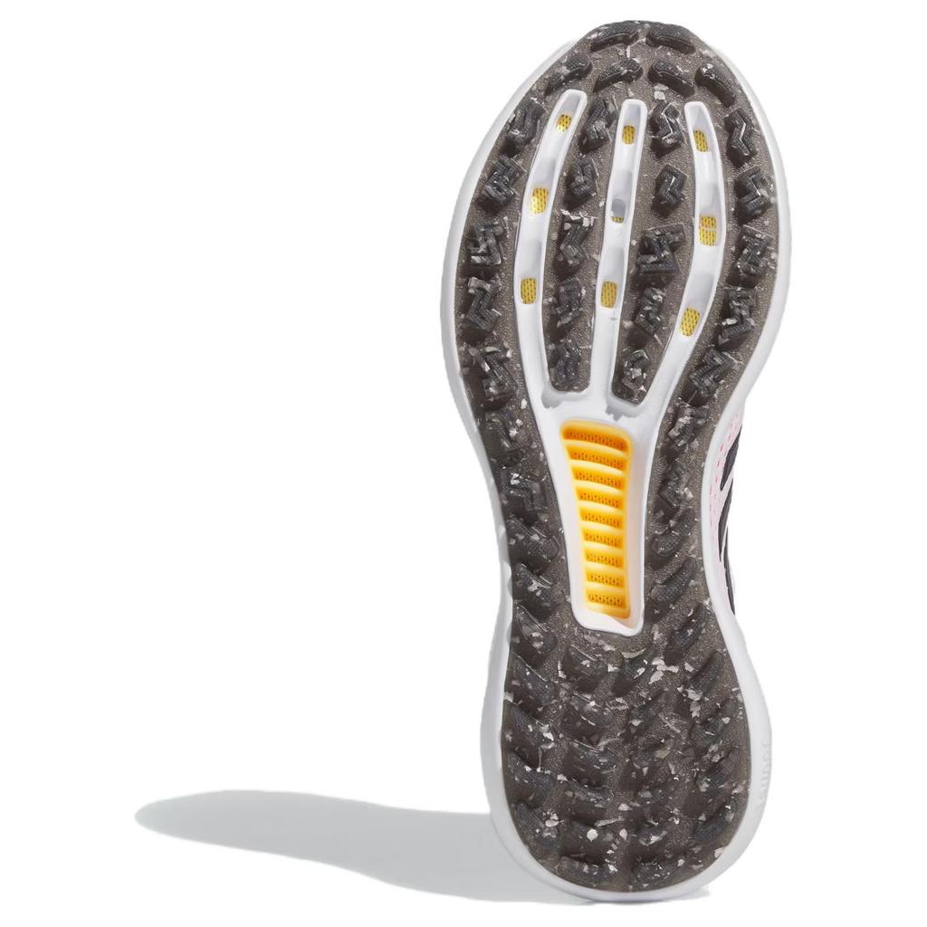 Adidas 24 Bounce Golf Comfortable Simple Versatile Shock Absorbing Durable Low Top Golf Shoes Women Sneakers Black White Orange IG3259