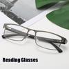 2Pcs High Quality Stainless Reading Glasses Men Women Fashion Presbyopic Eyeglasses Business Hyperopia Anti Blue Light Eyewear