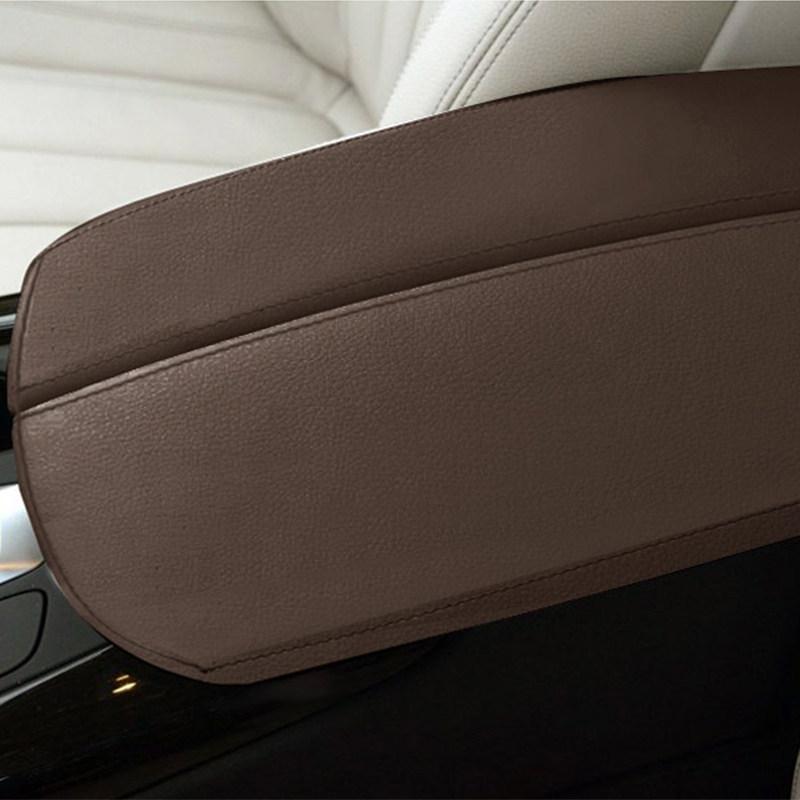 For BMW X5 E70 2007- 2013 / F15 2014-2018 Car Center Console Armrest Pad Microfiber Leather Protection Trim Cover
