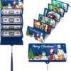 2026 Santa Claus Christmas Money Box with 10 Card Slots - US Dollar Red Envelope Surprise Party Gift