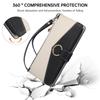 Wallet Case for Pixel - Leather/PU, Black, With Lanyard