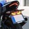 Eye Shape Motorcycle Brake Light, License Plate Tail Safety Lamp for Night Riding, Enhanced Visibility for Daily Commuting