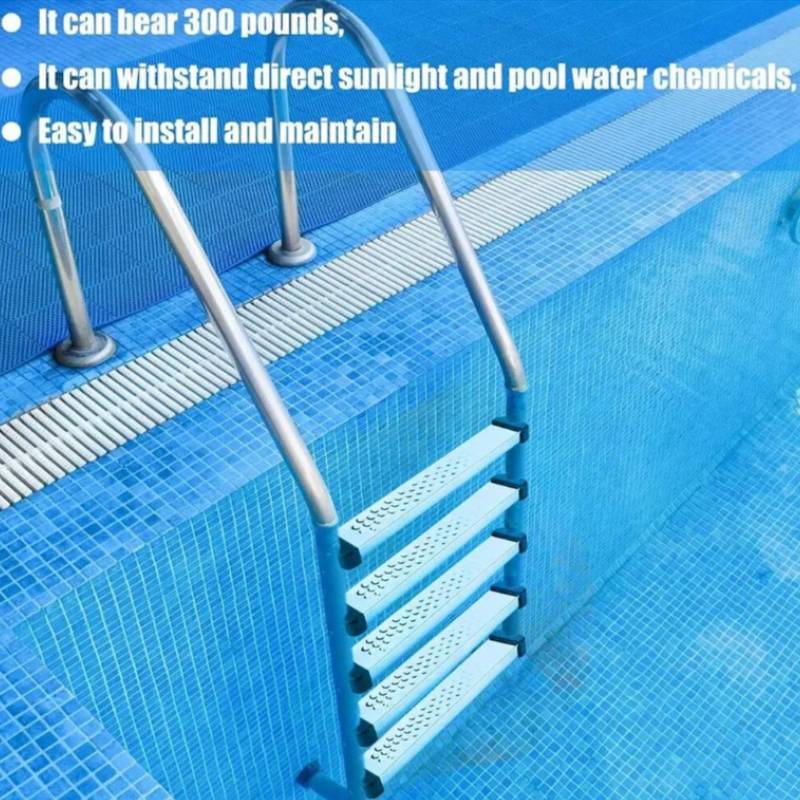 Placa de Escalón para Escalera de Piscina Inflable con Diseño Antideslizante Para un Acceso Seguro a la Piscina