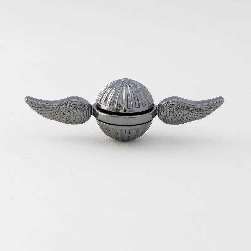 Fidget Spinner Adult Anti-stress Fingertip Gyro Fidget Relieves Stress Toy Golden Snitch Metal Hand Spinner Spinning Gyroscope