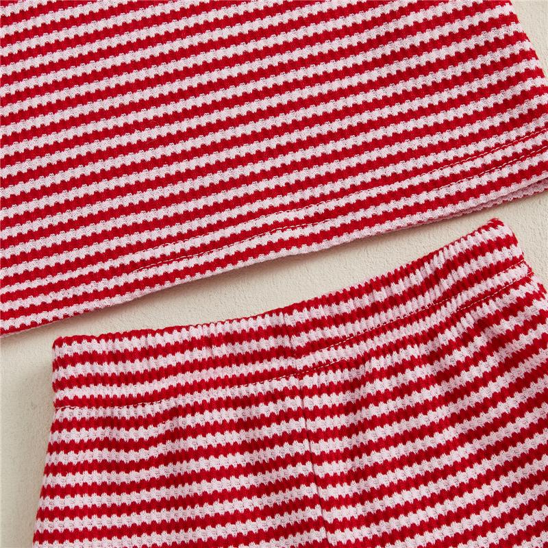 Clothes Set Toddler Baby Boys Girls Santa Claus Embroidery Tops + Trousers 2pcs Baby Christmas Clothing Outfit