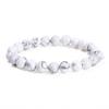 Natural Crystal Agate & Tiger Eye Stone Bracelet - Fashionable Round Beads for Men & Women