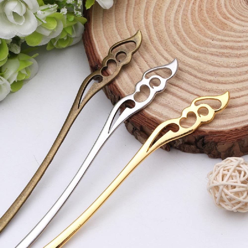 

Древний китайский золотой серебряный меч форма головной убор шпилька для волос украшения для волос палочка для волос