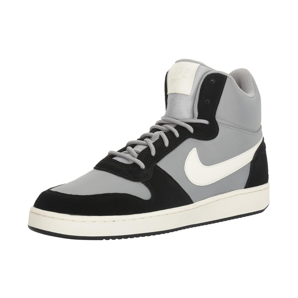 New Nike Court Borough Mid Premium 'Matte Silver Black' 844884-005
