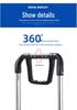 Chariot de Courses Pliant Portable Tianxi avec Roues pour Escaliers