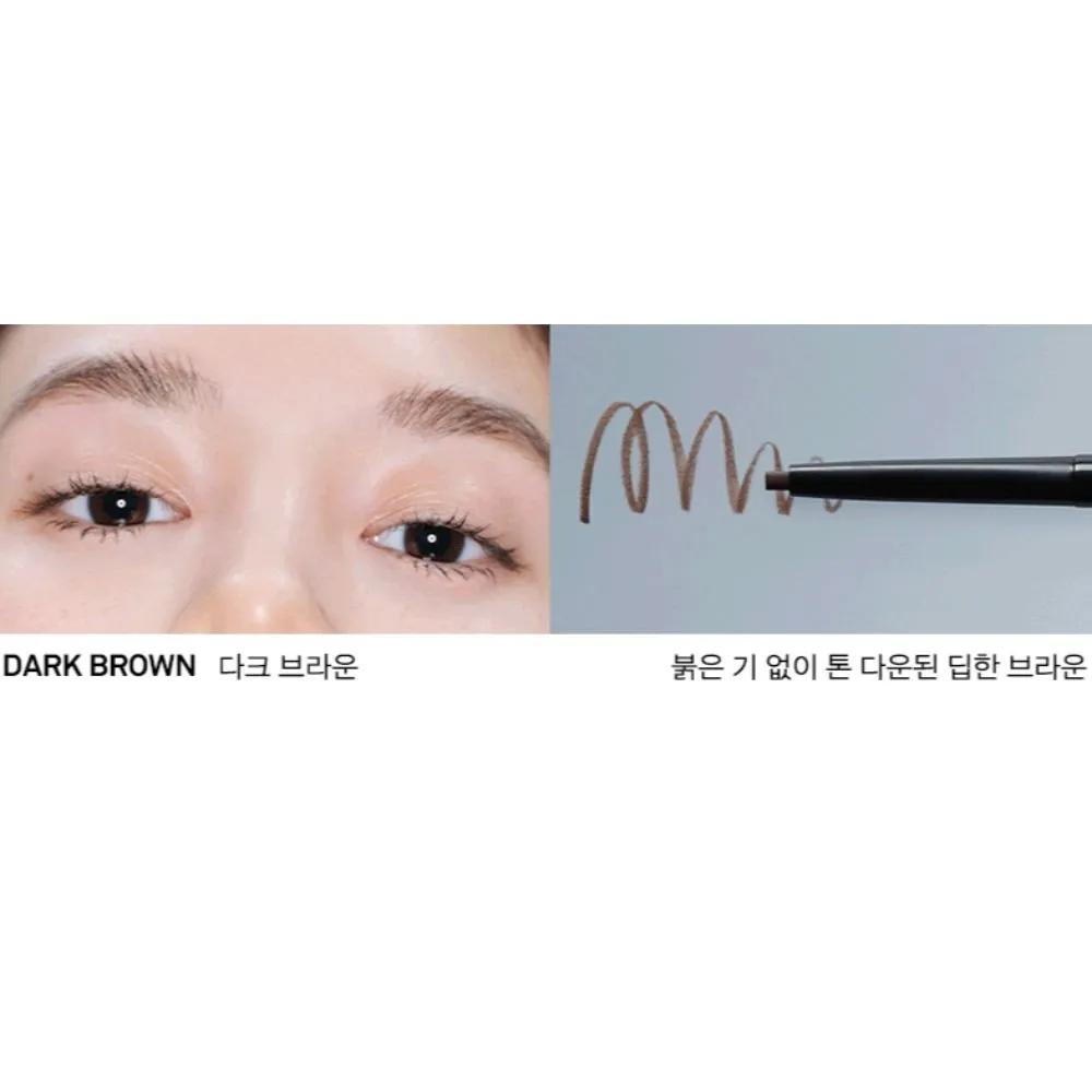 NAMING Rootrit Close-fitting Eyebrow Pencil Dark Brown x2