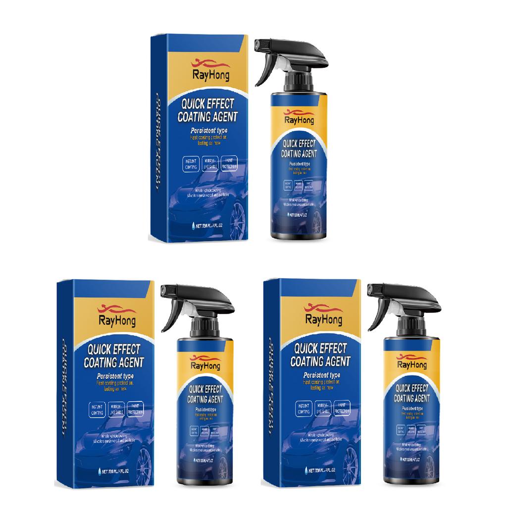 Car Care Spray Automotive Coating Agent, SiO2 Hydrophobic Quick Shine Formula for Waterproof Dustproof Paint Protection