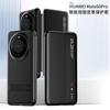 Mate 60 Pro Flip Case With Smart Window View Stand Support PC Leather Hybrid Cover Business Daily Use